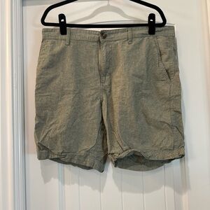 14th & Union Slim Fit olive Shorts